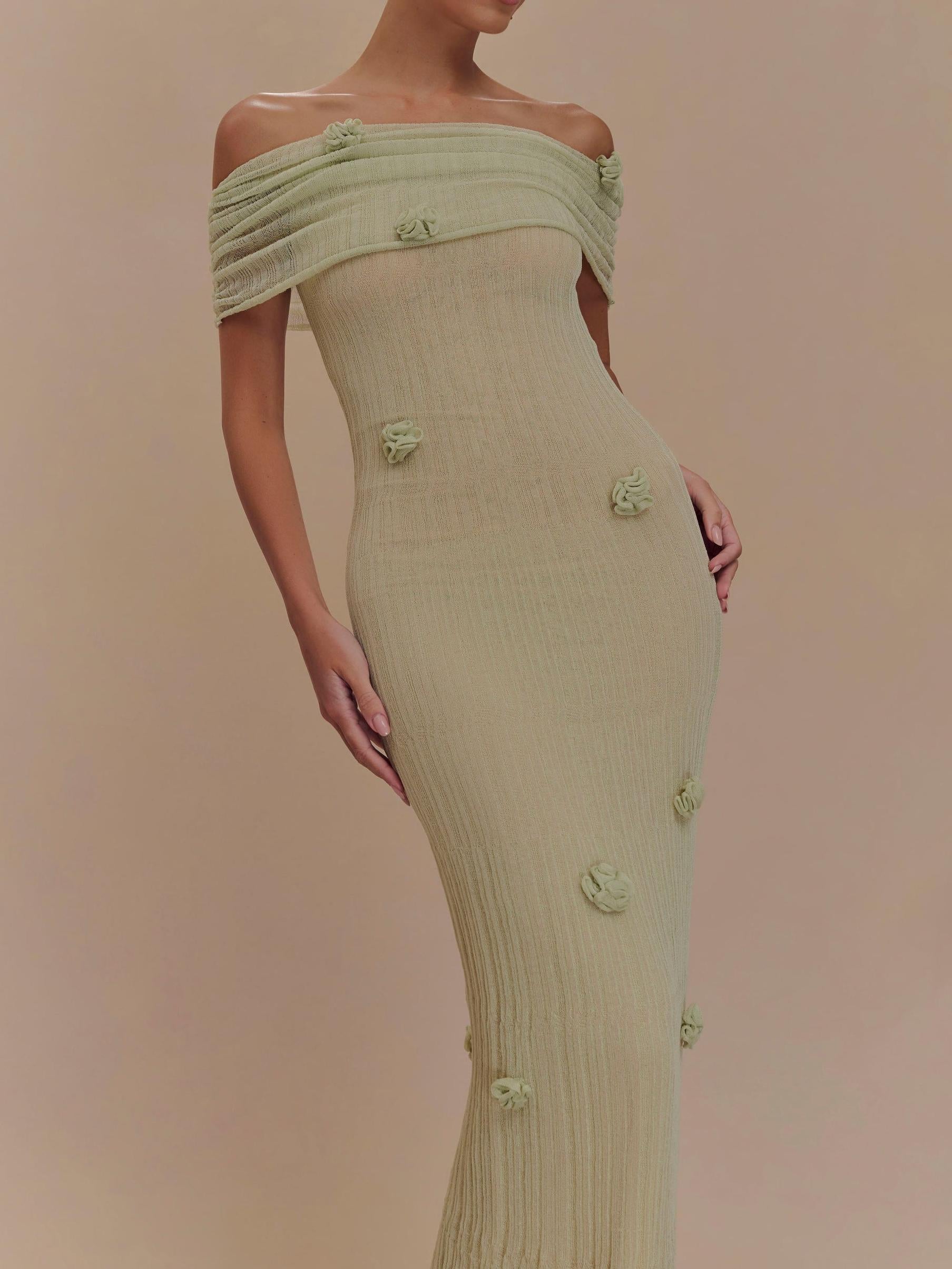 Orchid Knit Maxi Dress Newgew Dresses
