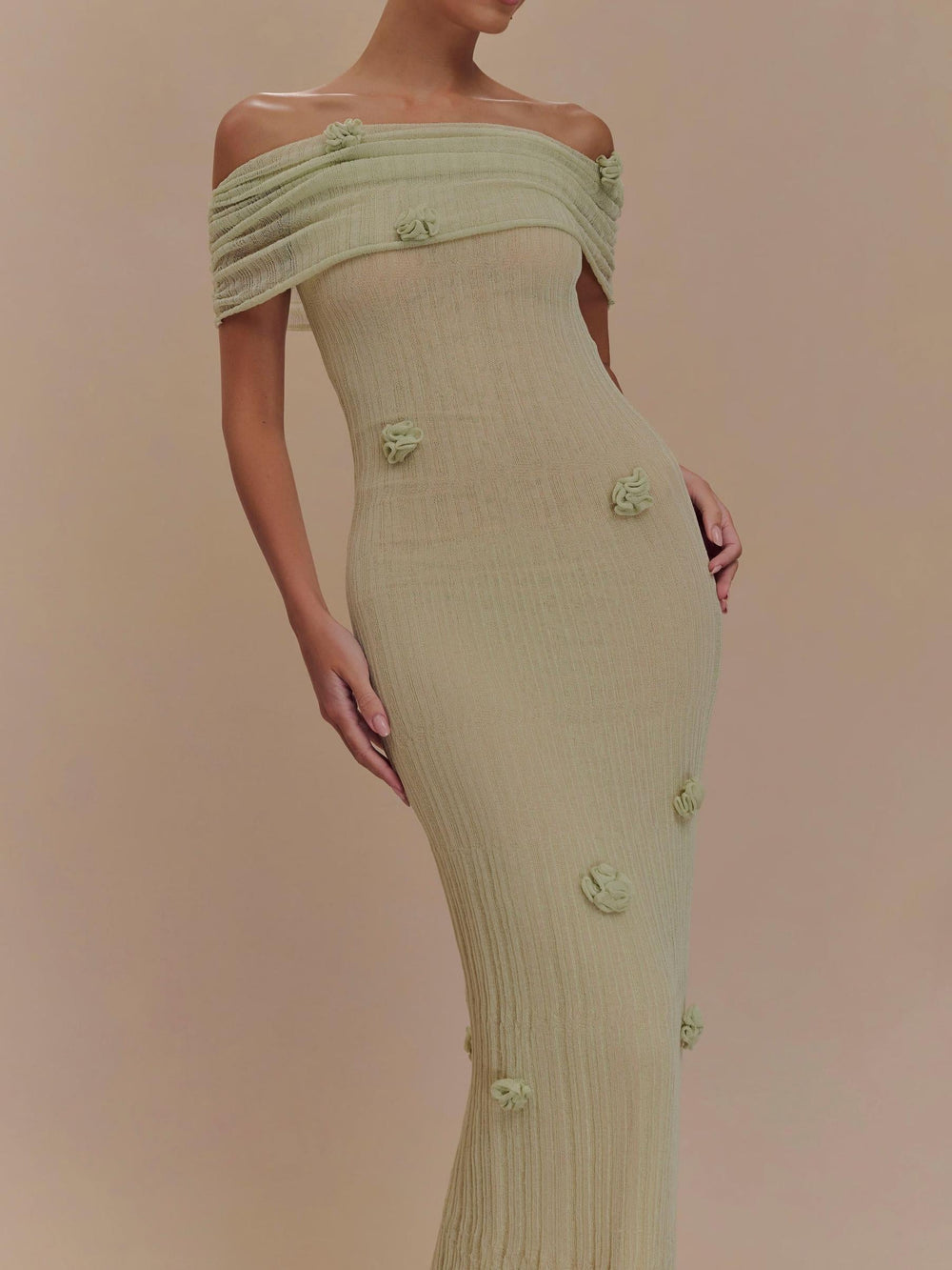 Orchid Knit Maxi Dress Newgew Dresses