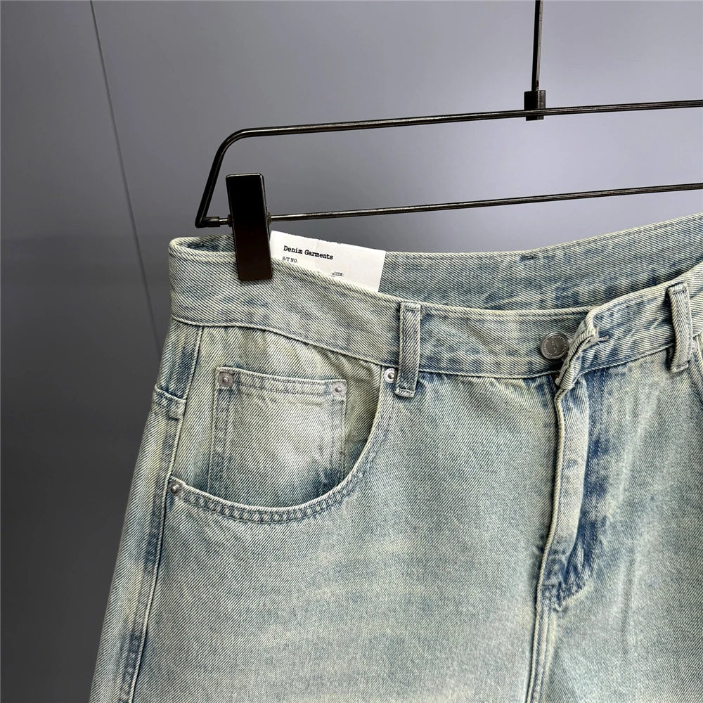 Pale Blue Baggy Jeans Newgew