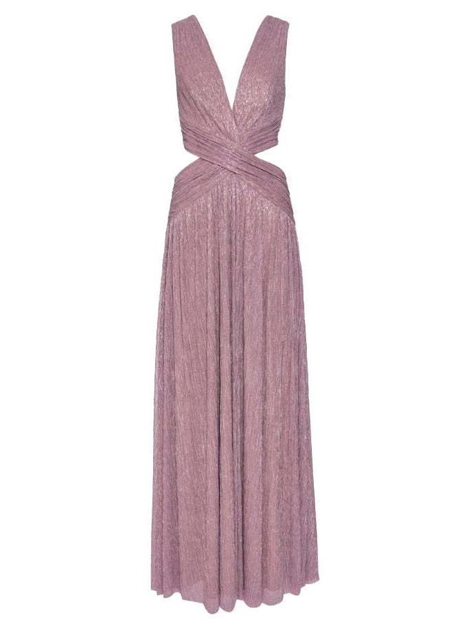 Lurex Plunge Maxi Dress Newgew Dresses