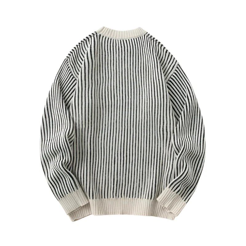 Plated Rib 90's Style Sweater Newgew