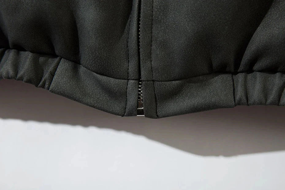 Racing Graphic Puffer Jacket Newgew