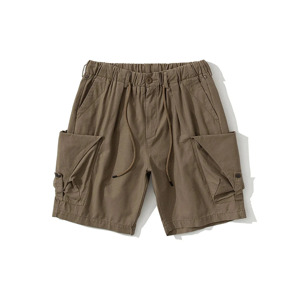 Relaxed Drawstring Cargo Pants Newgew