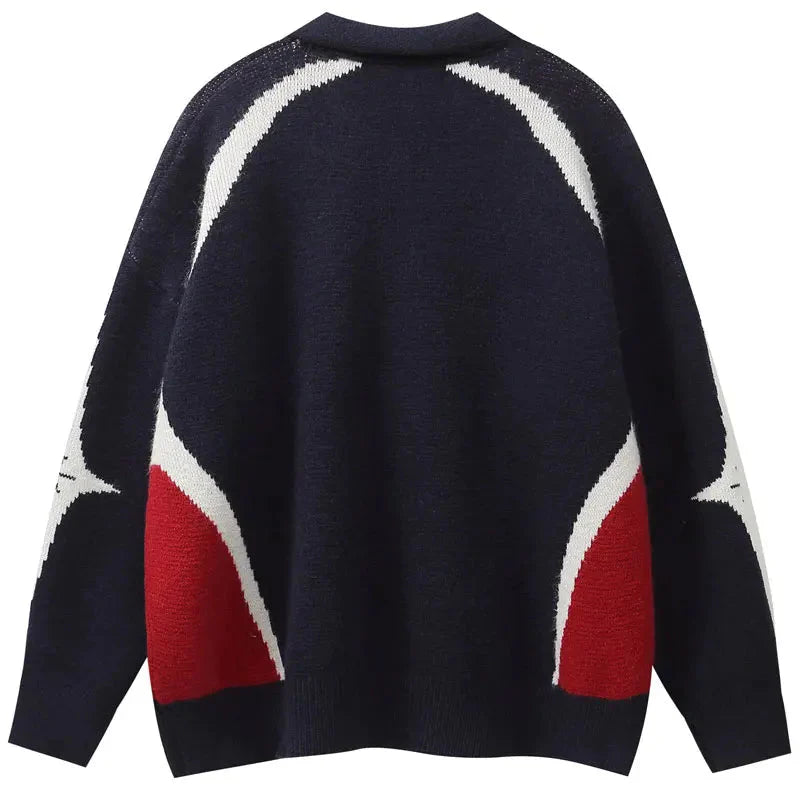 Retro Sport Knitted Polo Newgew