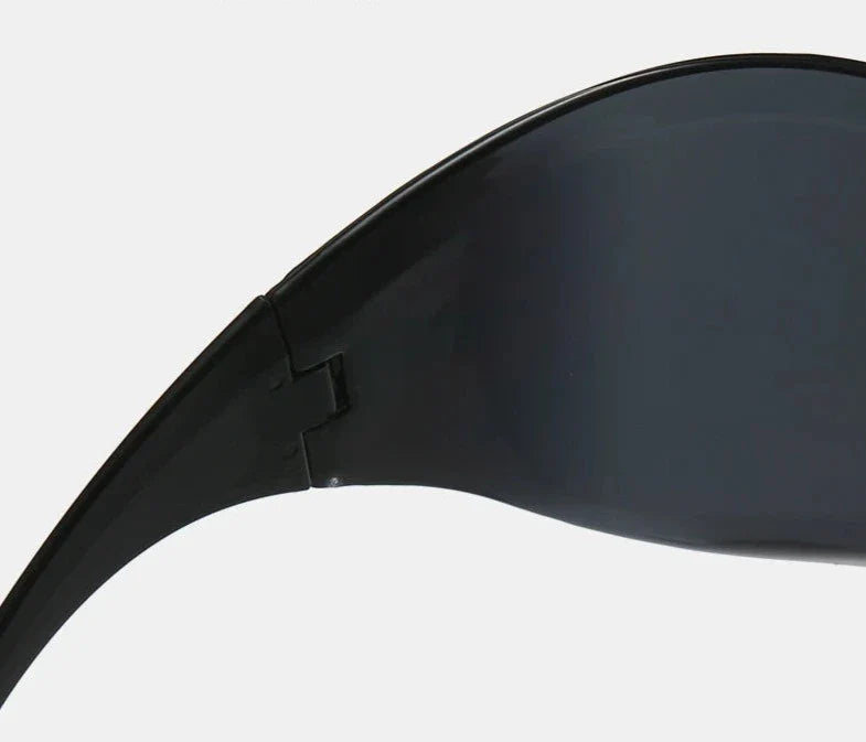 Rimless Shield Oversized Sunglasses Newgew