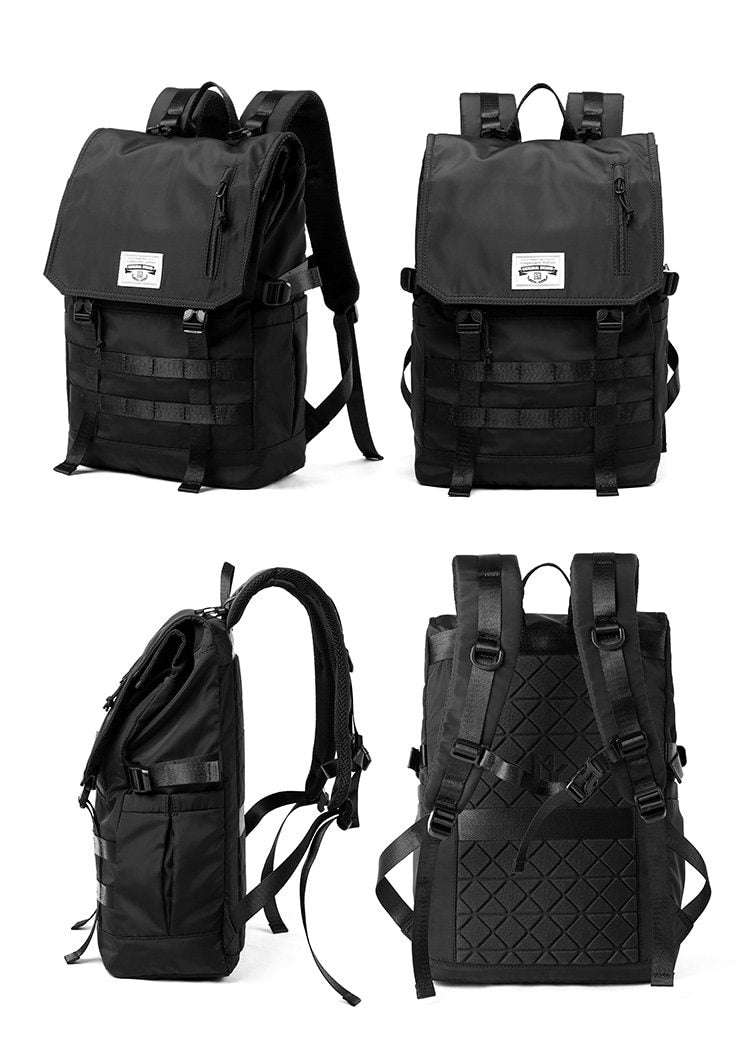 Roll Top Utility Strap Backpack – PinTow