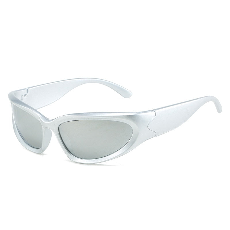 Polarized Wrap Around Y2K Sunglasses Newgew