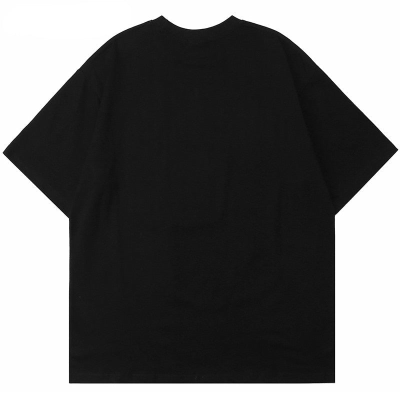 Shadow Graphic Print T-Shirt Newgew