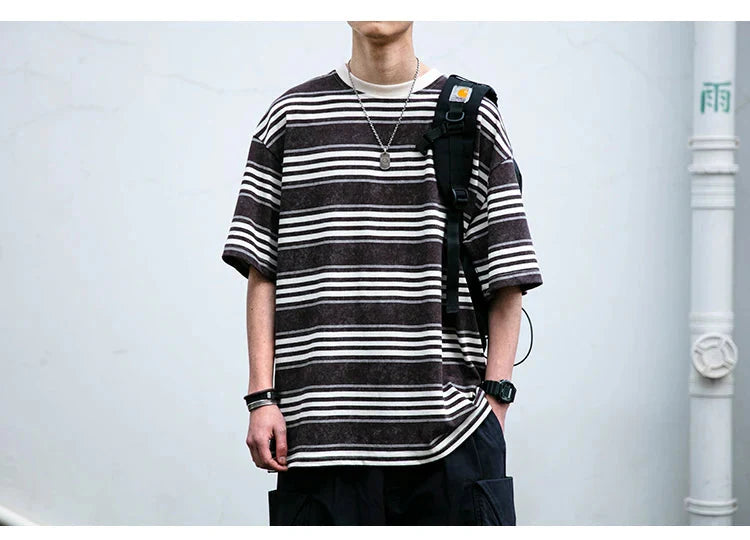 Skater Stripe T-Shirt Newgew