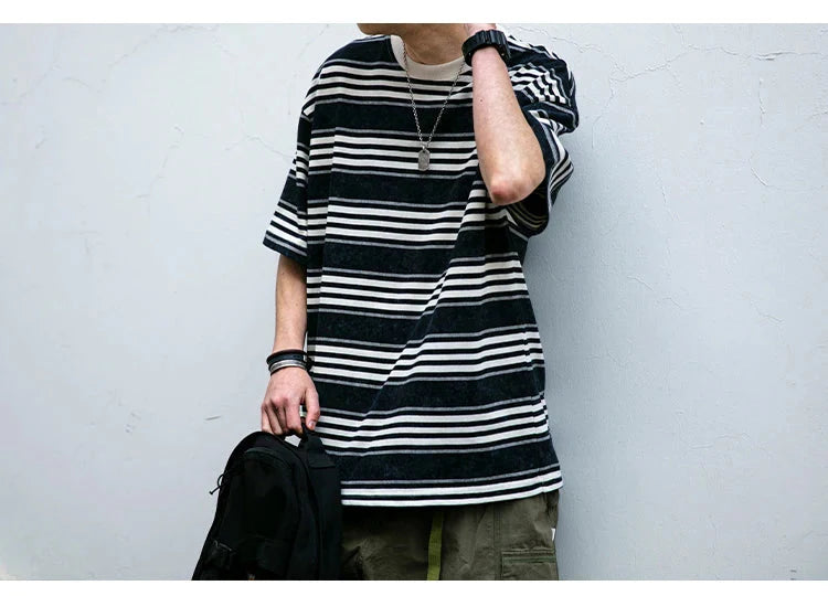 Skater Stripe T-Shirt Newgew