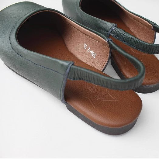 Square Toe Comfortable Sandals Flat Handmade Shoes Newgew Shoes