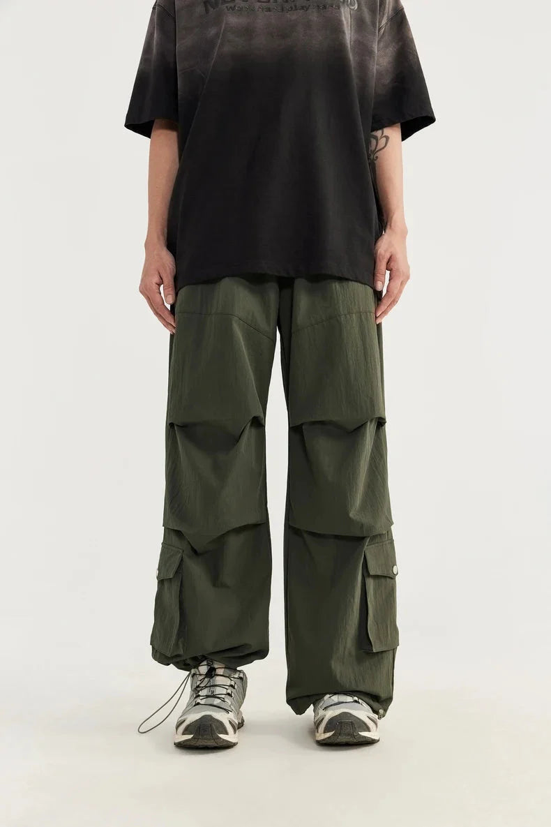 Stacked Parachute Pants Newgew