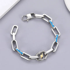 Stainless Steel Chain Lightning Bracelet Newgew