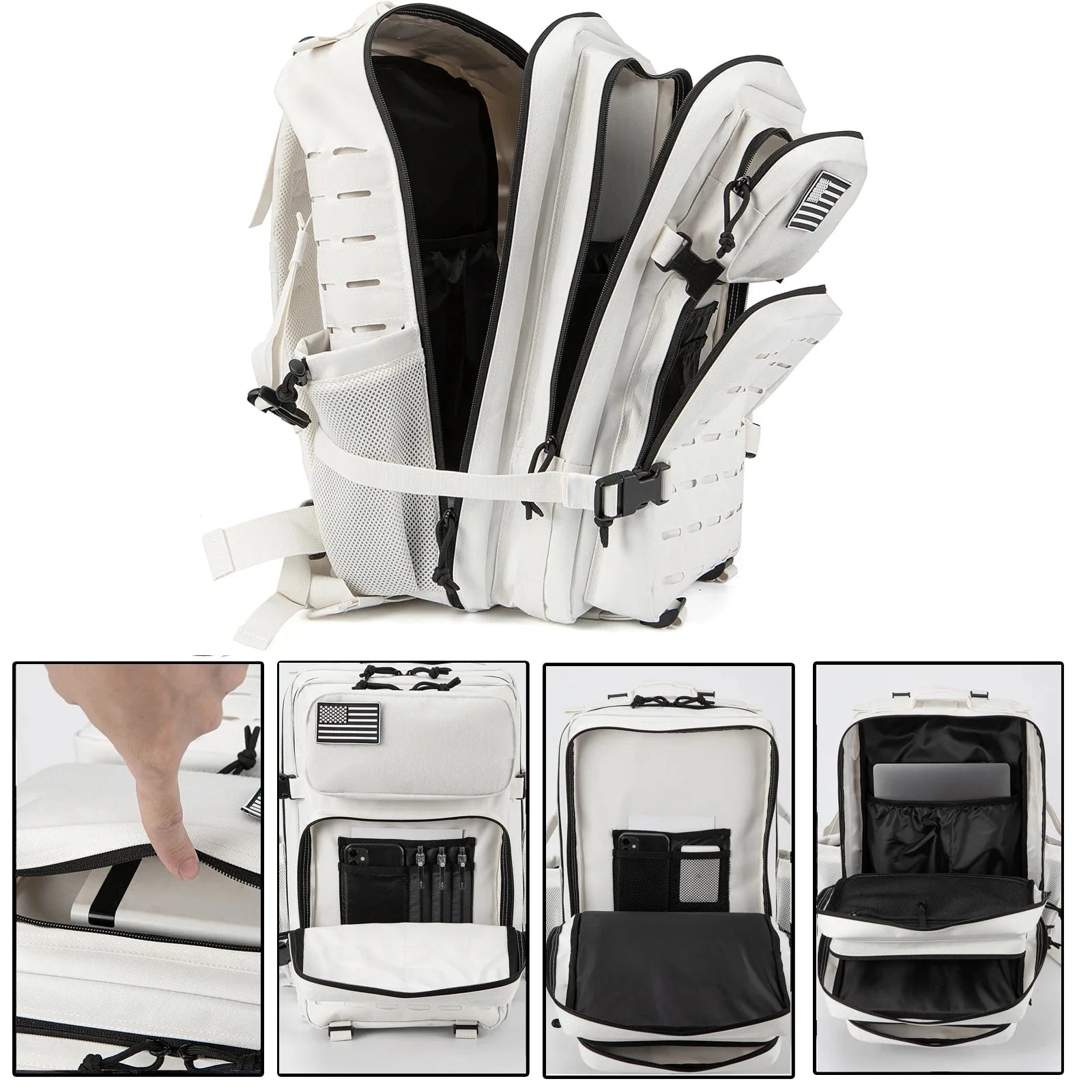 Tactical Utility Backpack with MOLLE System Newgew