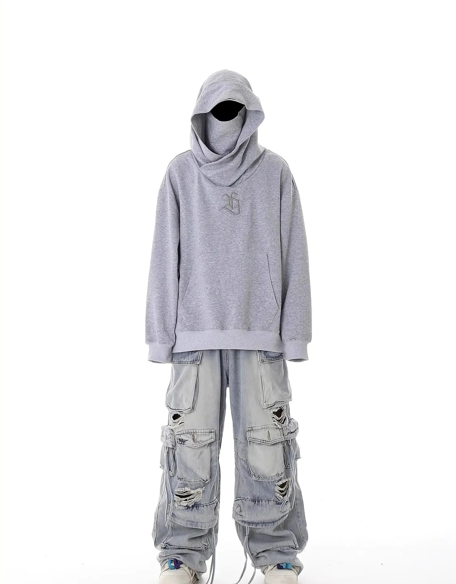 Ultimate Destroyed Baggy Cargo Jeans Newgew