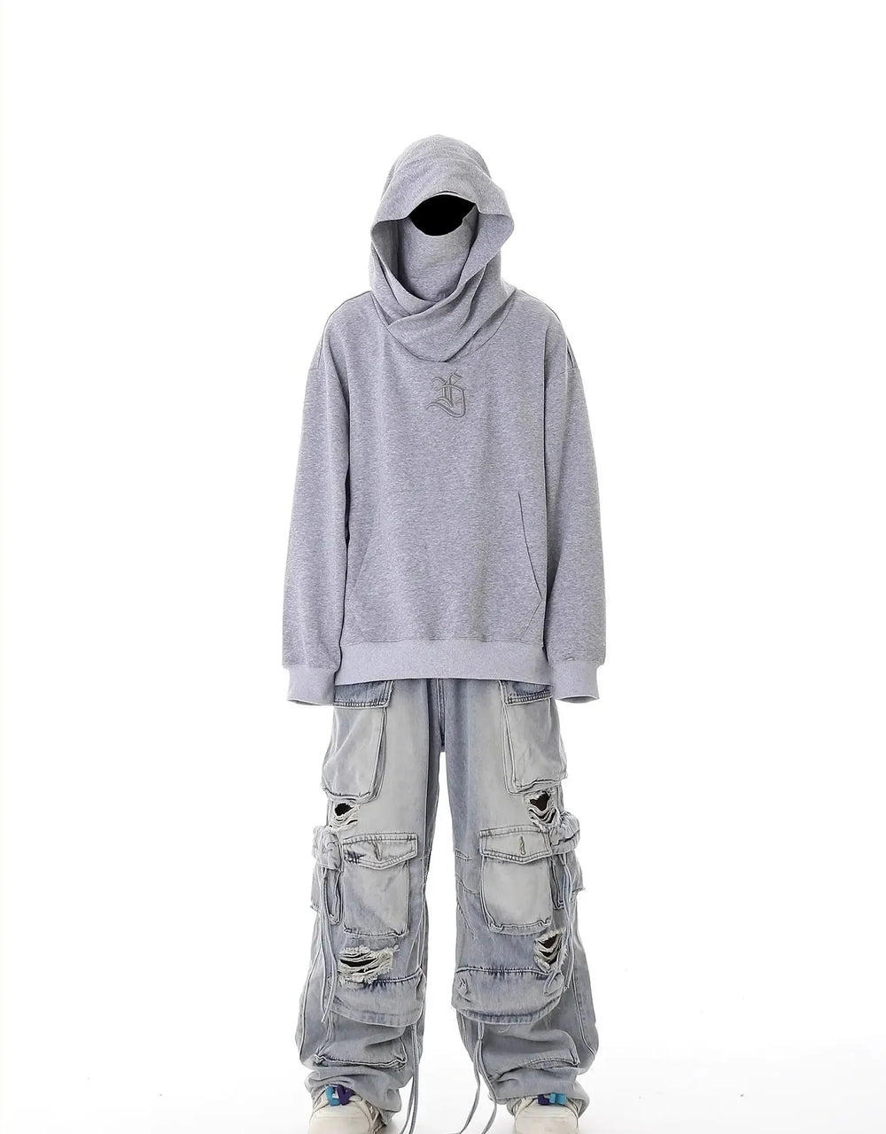 Ultimate Destroyed Baggy Cargo Jeans Newgew