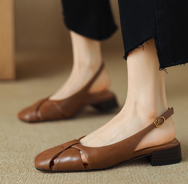 Rosa Vintage Ankle Strap Sansals