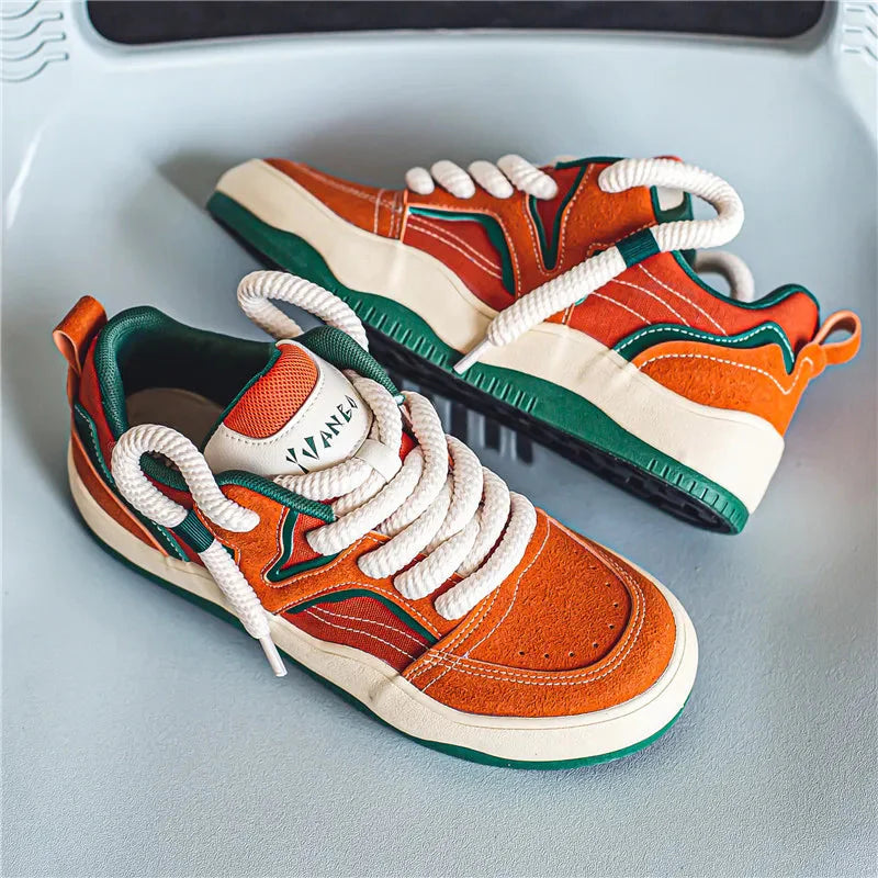 Wavy Phat Lace Sneakers Newgew