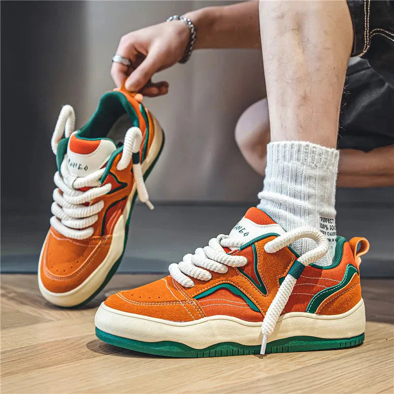 Wavy Phat Lace Sneakers Newgew