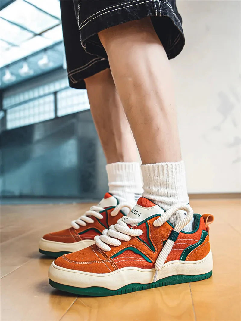 Wavy Phat Lace Sneakers Newgew
