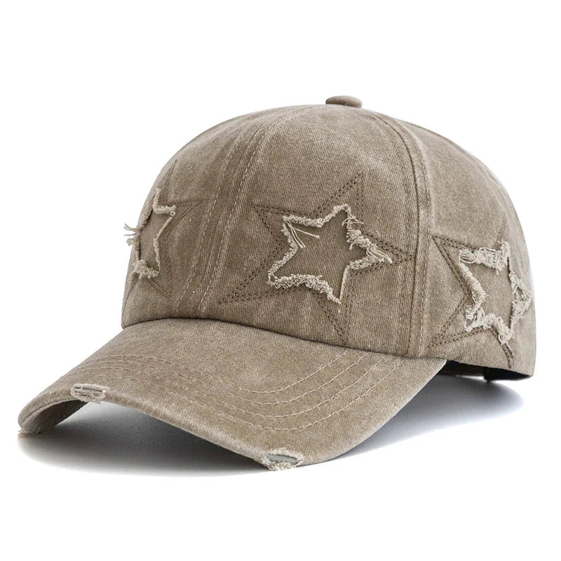 Y2K Acid Wash Star Cap Newgew
