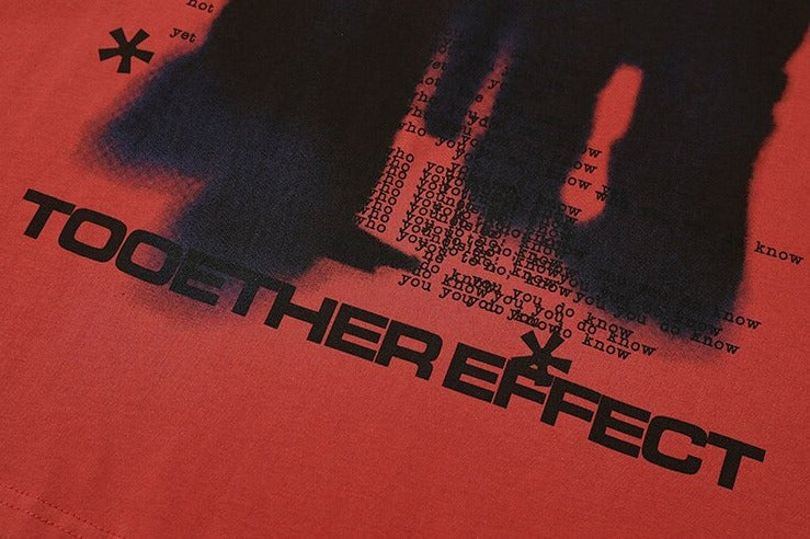 Y2K Grunge Silhouette Graphic T-Shirt Newgew