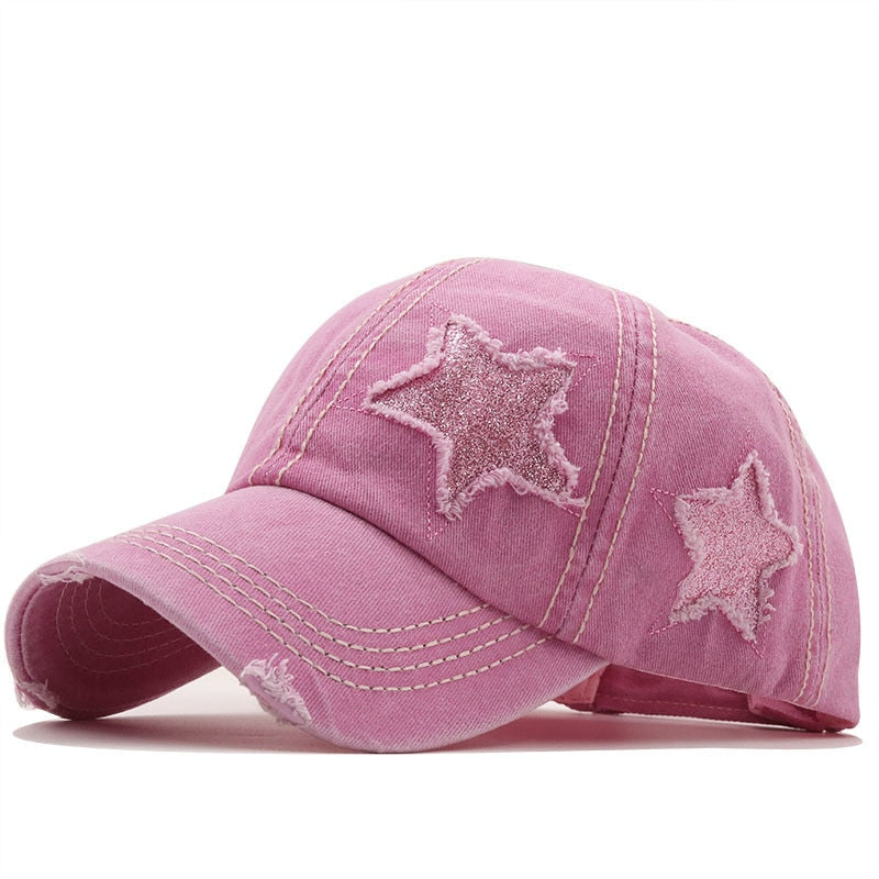 Y2K Vintage Style Star Cap Newgew