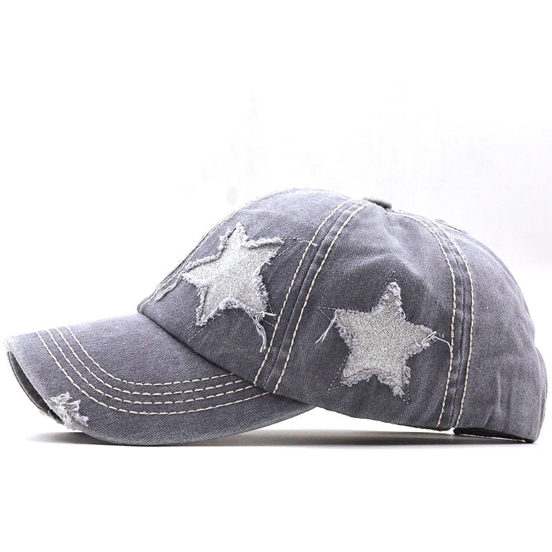 Y2K Vintage Style Star Cap Newgew