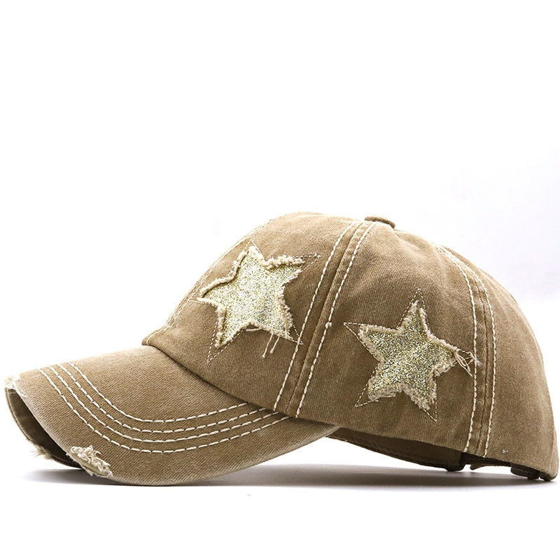 Y2K Vintage Style Star Cap Newgew
