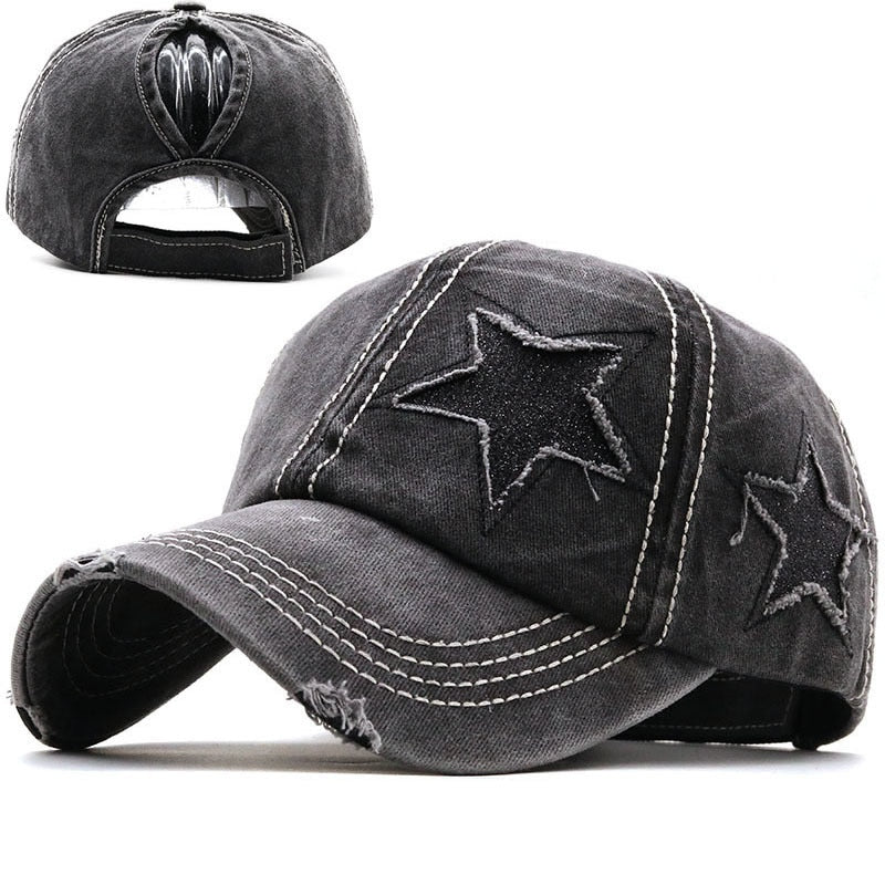 Y2K Vintage Style Star Cap Newgew