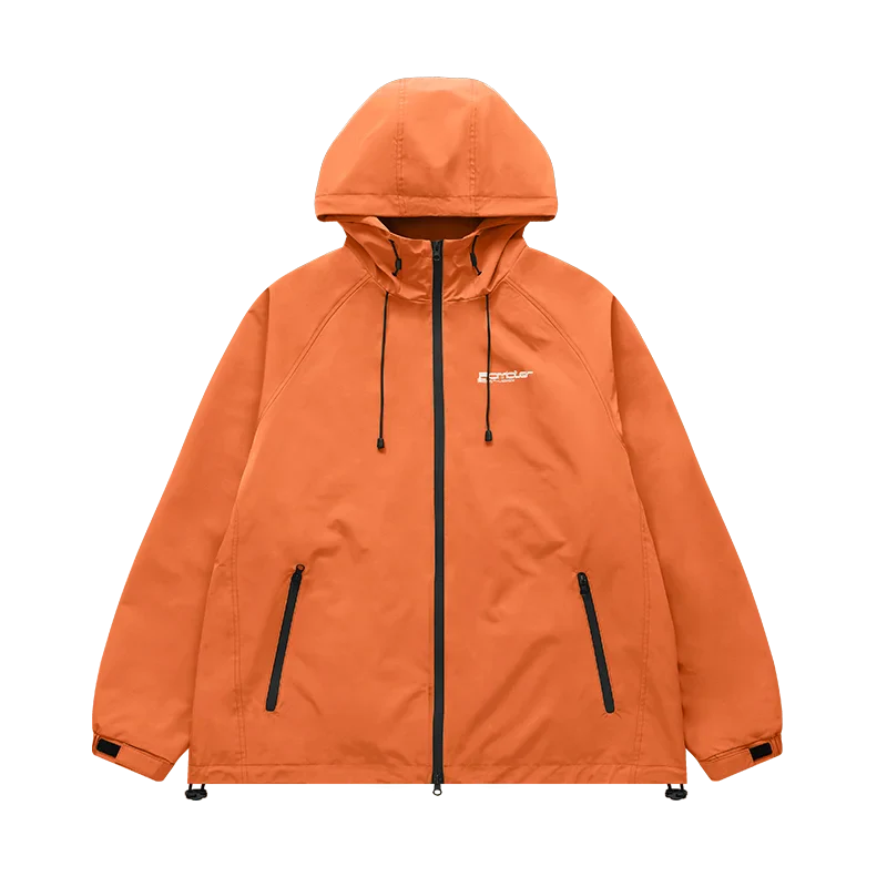 Zip Up Water Repellent Hooded Jacket Newgew