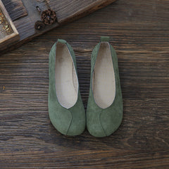 Women Retro Flat Comfortable Flats Casual Shoes Newgew Shoes