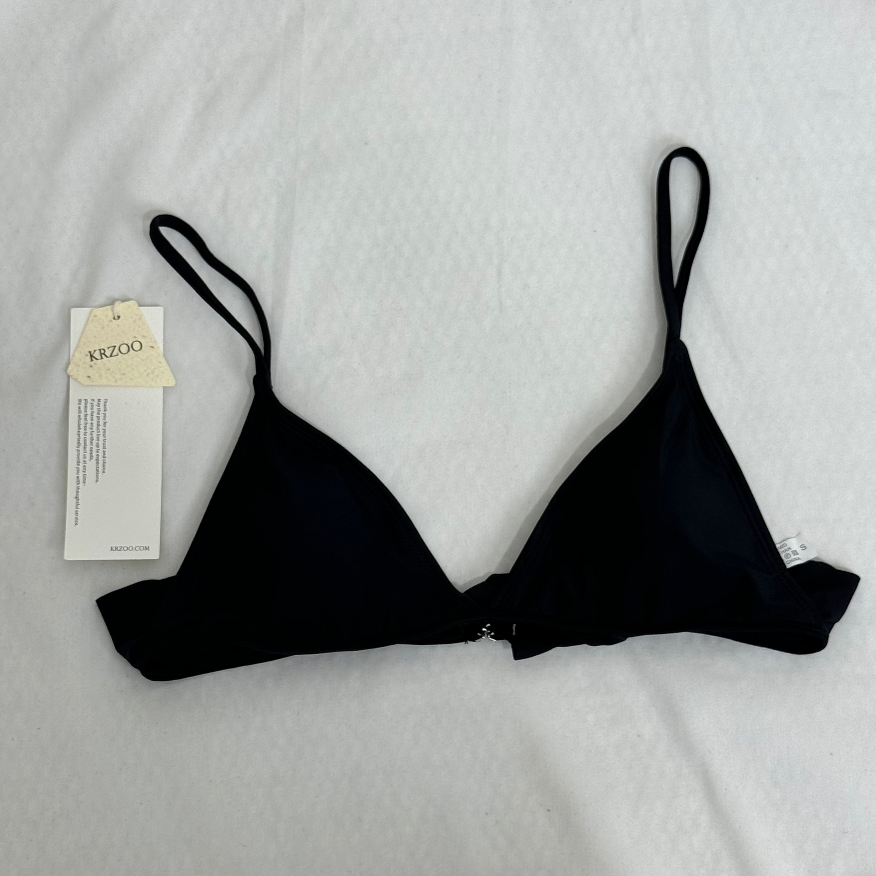 Bikini Swimsuit, Solid Color Bikini Set PinTow