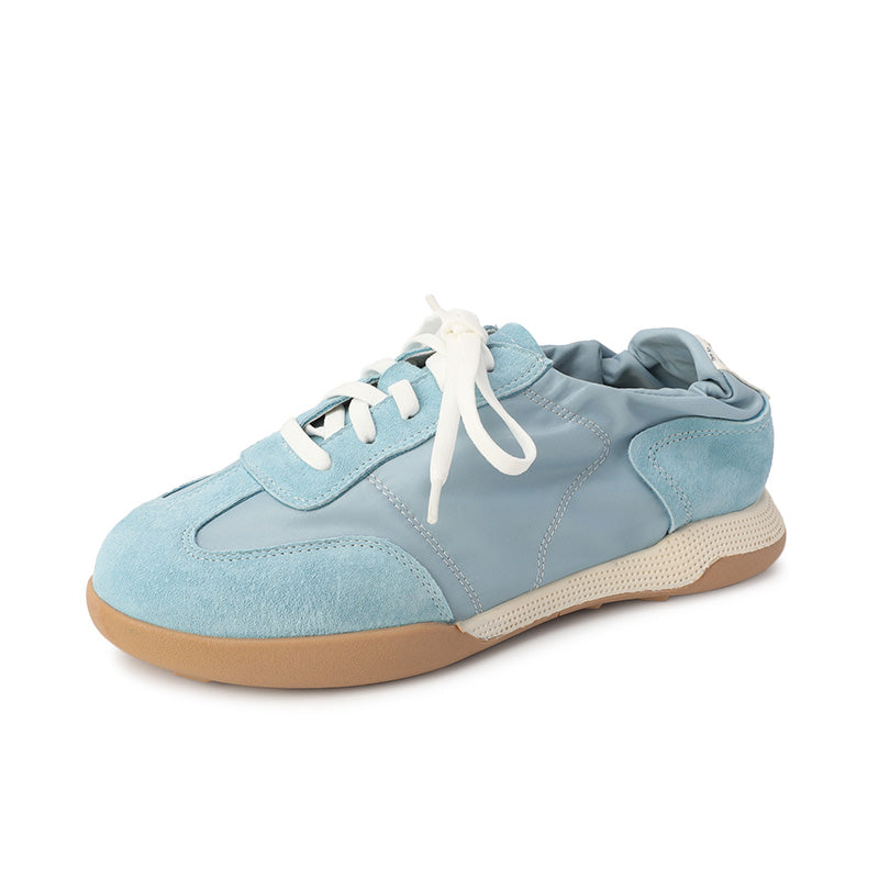 Women Patchwork Leather Comfort Soft Casual Shoes Newgew Shoes