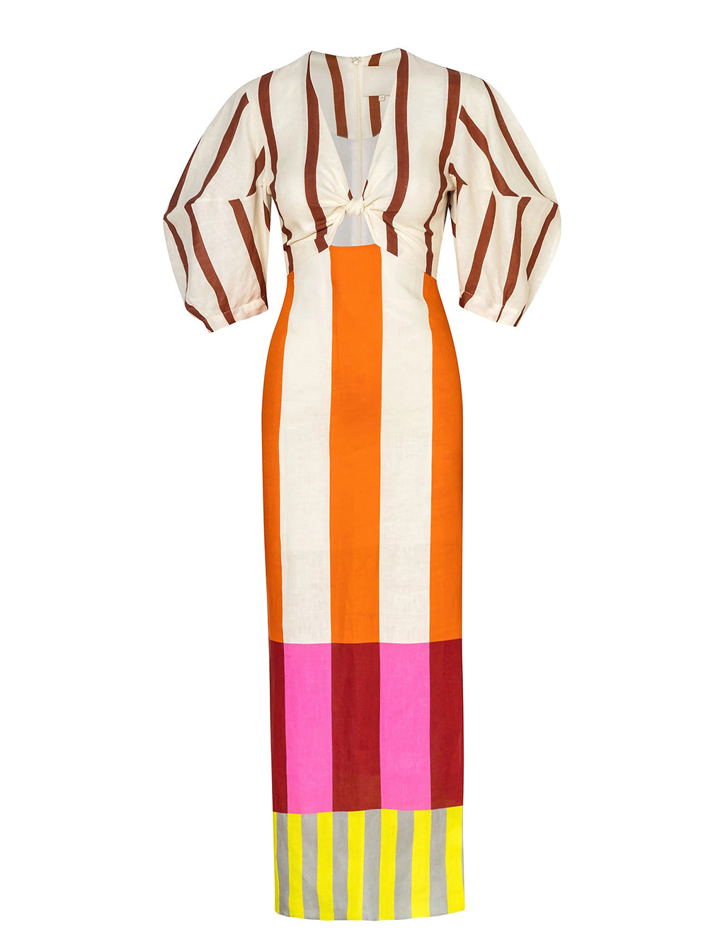 Gaia Puff Sleeve Maxi Dress Newgew Dresses