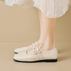 Women Minimalist Solid Soft Flat Casual Shoes Newgew Shoes