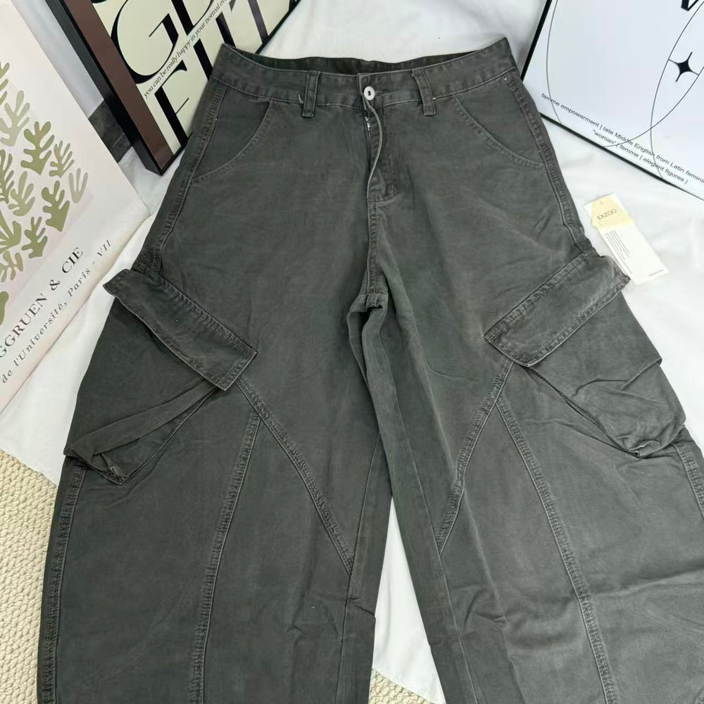 Cargo-Style Curved-Leg Rousers PinTow