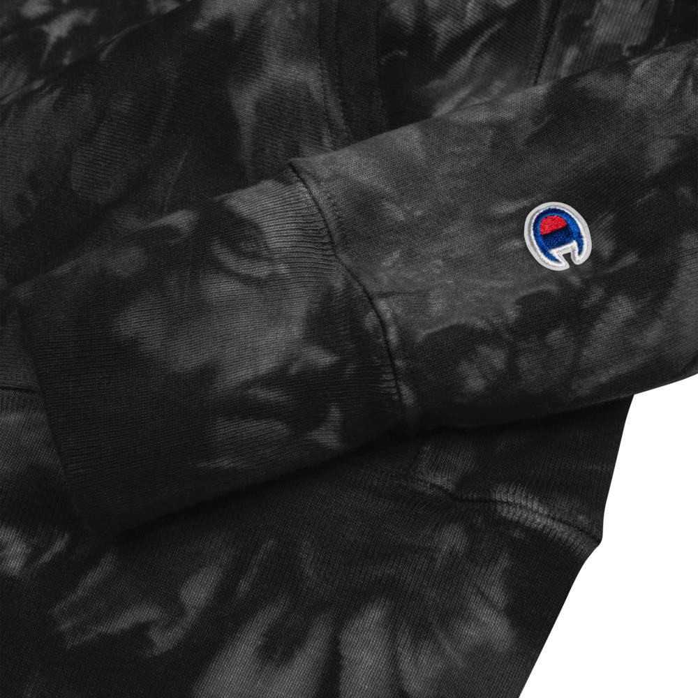 AFFICIAL x CHAMPION 'Vibe Check' Unisex tie-dye hoodie Newgew