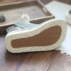 Women Retro Autumn Winter Causal Platform Boots Newgew Shoes