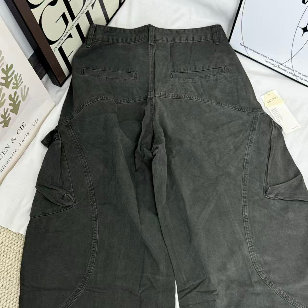 Cargo-Style Curved-Leg Rousers PinTow