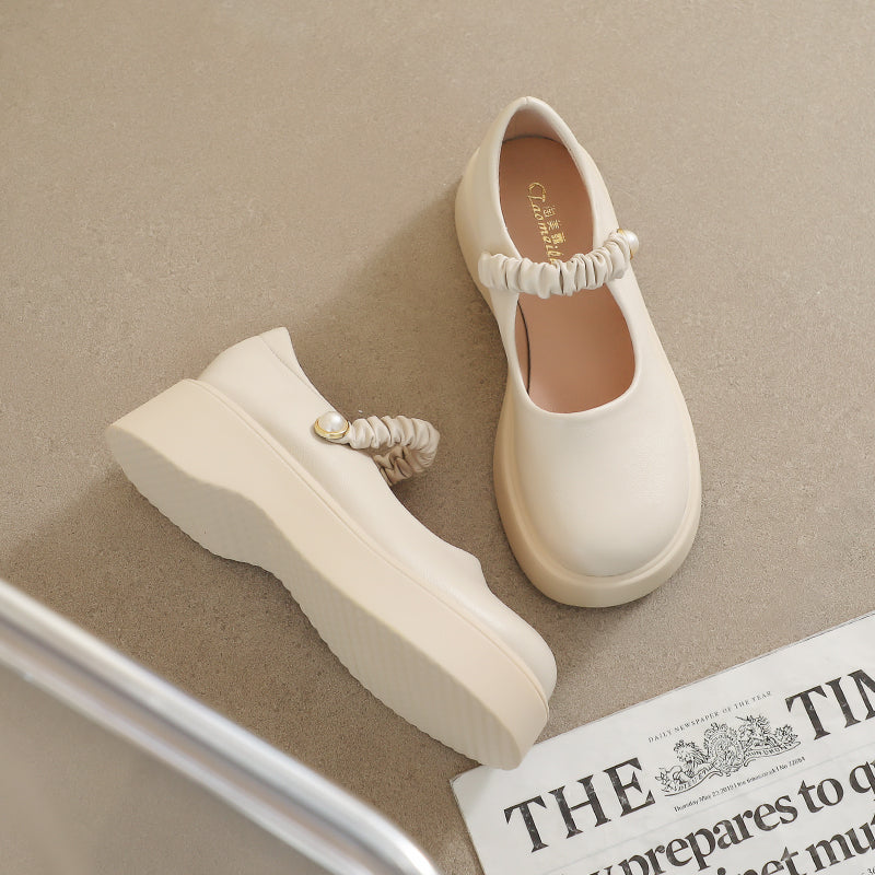 Women Minimalist Soft Leather Mary Jane Shoes Newgew Shoes