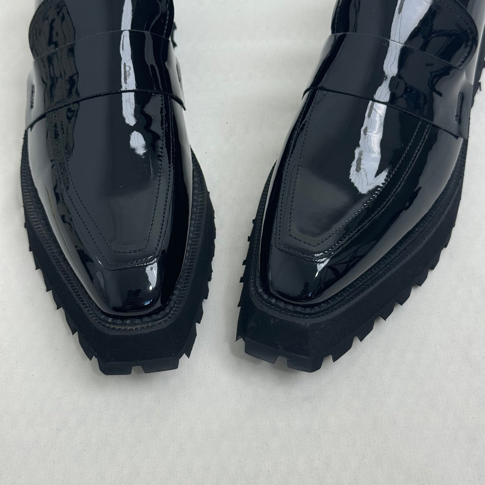 British Pointed-Toe High-Heeled Shoes PinTow