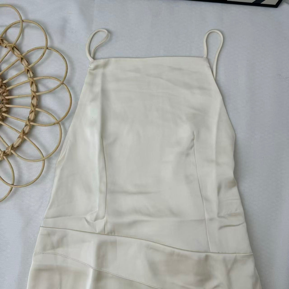 Lace-Covered Shawl-Neck Dress PinTow