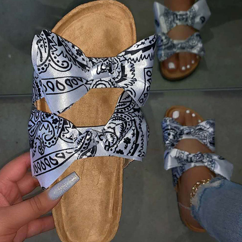 Casual With Bow Round Comfortable Shoes NewGew