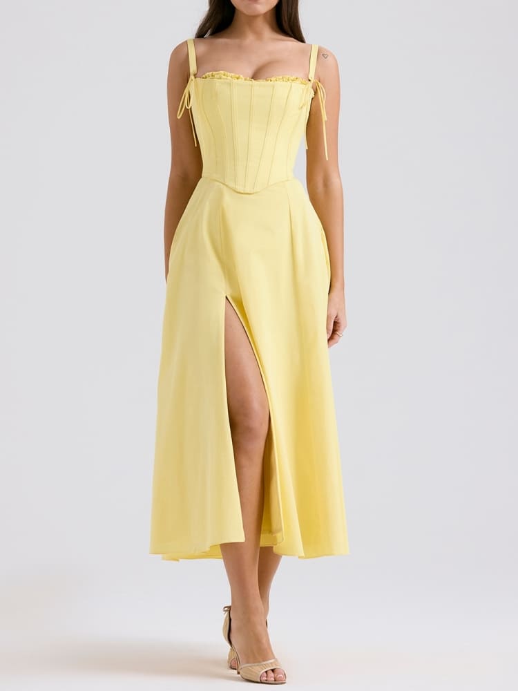 Sunshine Cotton Midi Sundress Newgew Dresses