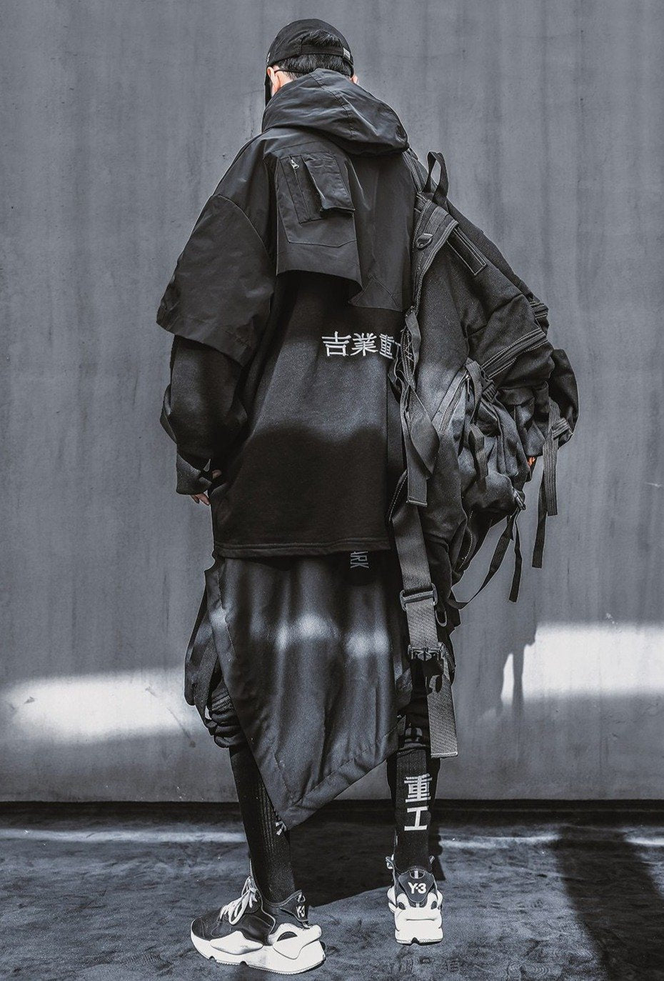 Cyberpunk Poncho Cape Hoodie Newgew