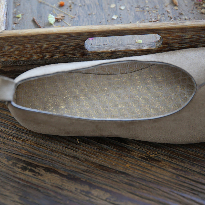 Women Retro Flat Comfortable Flats Casual Shoes Newgew Shoes