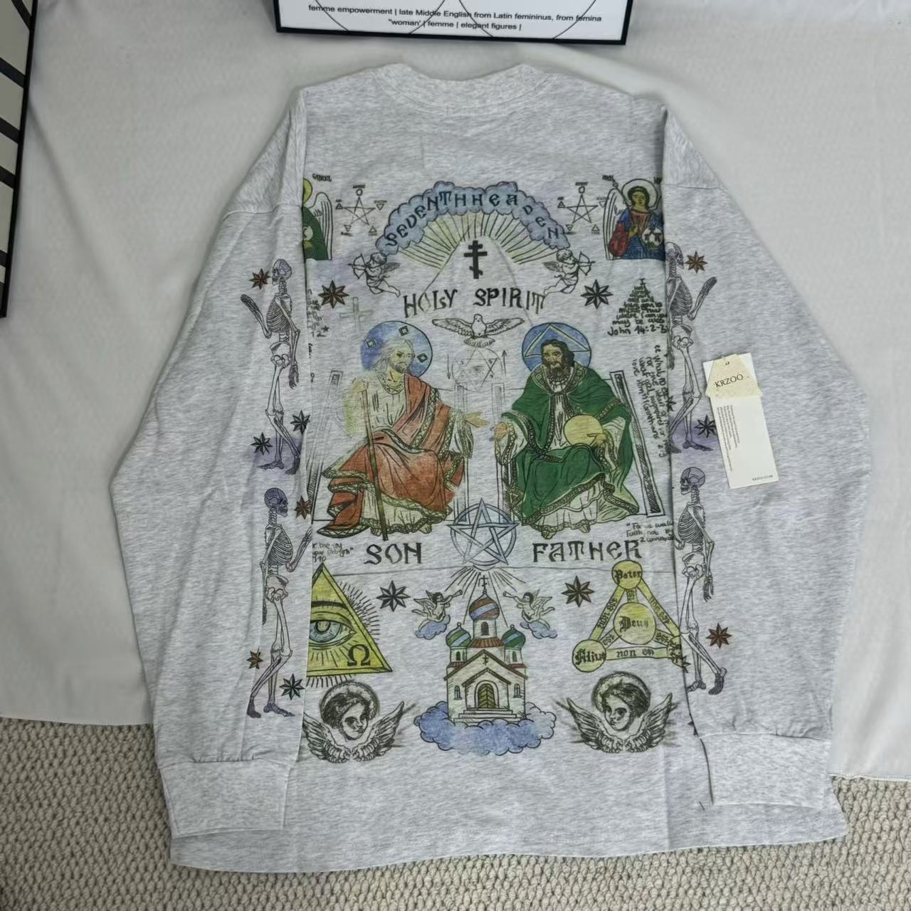 Retro American-Style Streetwear Sweatshirt