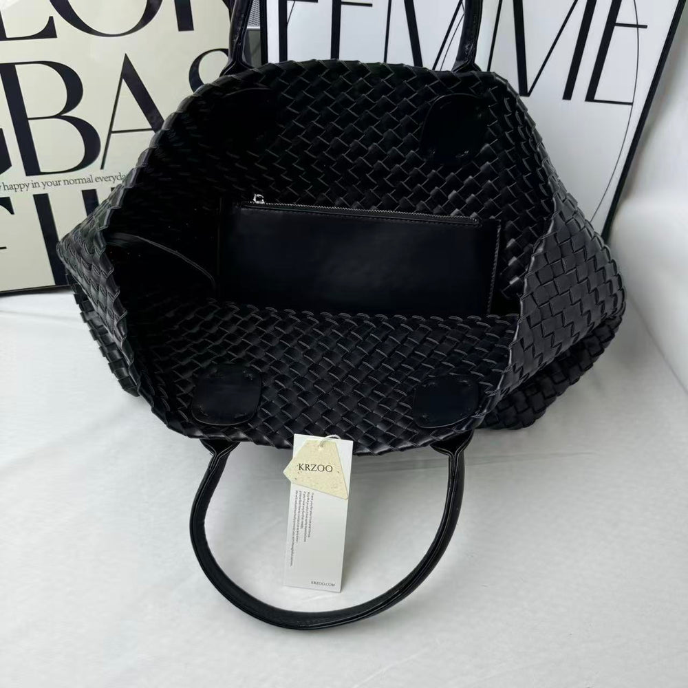 Woven Tote Bag Large Capacity PinTow