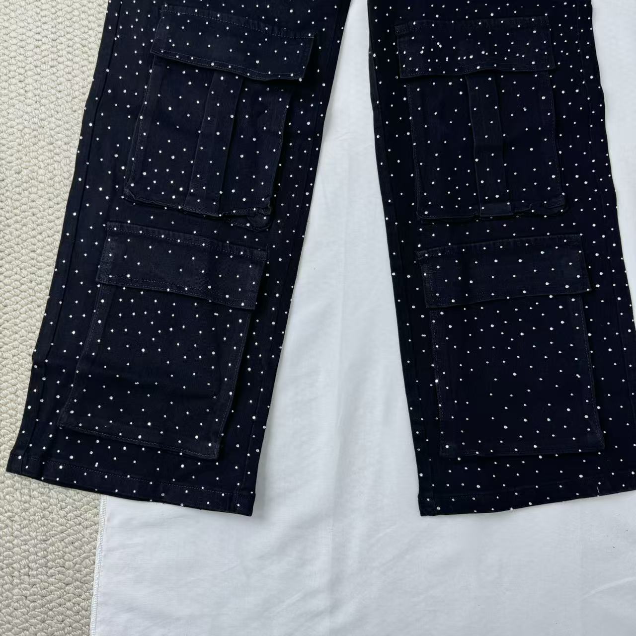 High-Waisted Starry Sky Jeans PinTow